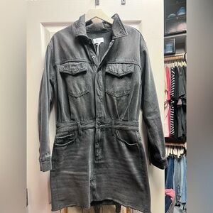 Women's Gray Denim Jacket